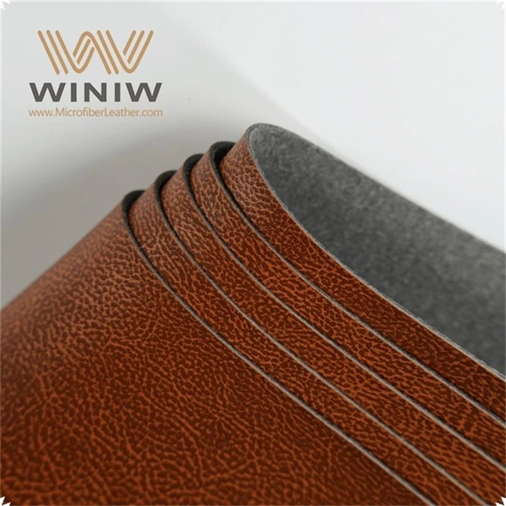 Imitation Vinyl Material Vegan Leather Fabric For Jeans Labels