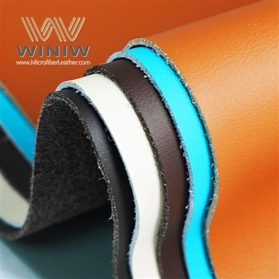0.6mm Anti-Dej Faux PU Npuag Micro Fiber Tsheb Tawv Tawv
