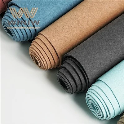 Ultra-Suede PU Khoom Microfiber Suede Nubuck Sofa Fabric