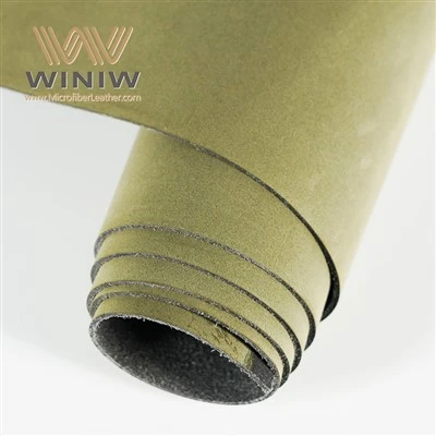 Waterproof Artificial Vegan Tawv PU Suede Npuag Rau khau Upper